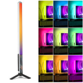 LUXCeO Mood1 50cm RGB Colorful Atmosphere Rhythm LED Stick Handheld Video Photo Fill Light with Tripod, 50cm with Tripod